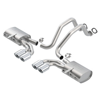 Borla® - Touring™ Stainless Steel Cat-Back Exhaust System with Quad Rear Exit