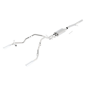 Borla® - S-Type™ Stainless Steel Cat-Back Exhaust System with Split Rear Exit