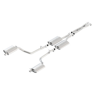 Borla® - S-Type™ Stainless Steel Cat-Back Exhaust System with Split Rear Exit