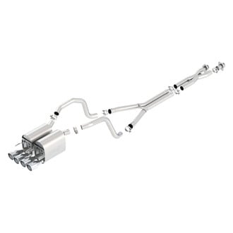 Borla® - S-Type II™ Stainless Steel Cat-Back Exhaust System with Quad Rear Exit