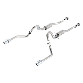 Borla® - ATAK™ Stainless Steel Cat-Back Exhaust System with Split Rear Exit