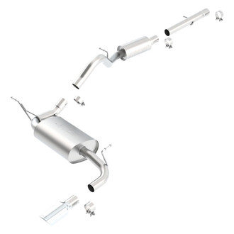 Borla® - Touring™ Stainless Steel Cat-Back Exhaust System with Single Rear Exit