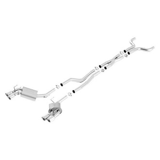 Borla® - ATAK™ Stainless Steel Cat-Back Exhaust System with Quad Rear Exit