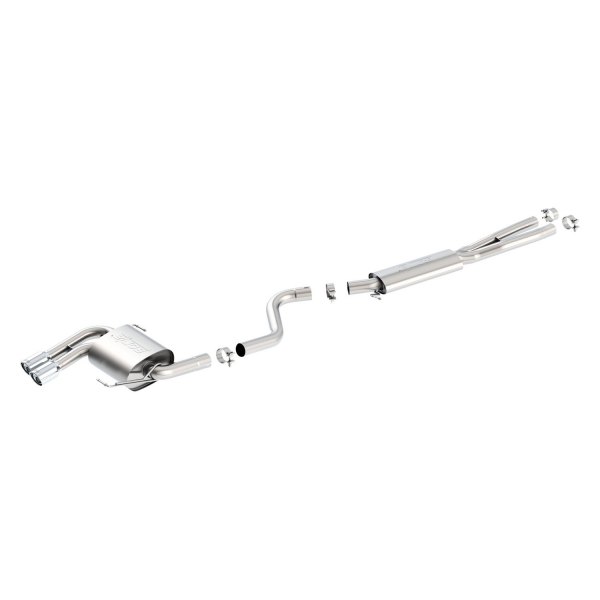 Borla® - Touring™ Stainless Steel Cat-Back Exhaust System, BMW 3-Series
