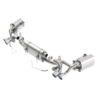 Borla® - S-Type™ Stainless Steel Cat-Back Exhaust System with Quad Rear Exit