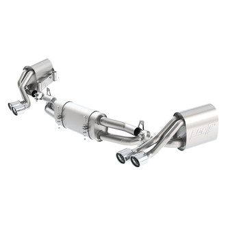 Borla® - S-Type™ Stainless Steel Cat-Back Exhaust System with Quad Rear Exit