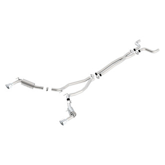 Borla® - ATAK™ Stainless Steel Cat-Back Exhaust System with Split Rear Exit