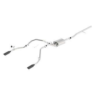 Borla® - Touring™ Stainless Steel Cat-Back Exhaust System with Split Rear Exit