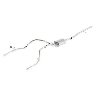 Borla® - S-Type™ Stainless Steel Cat-Back Exhaust System with Split Rear Exit