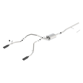 Borla® - S-Type™ Stainless Steel Cat-Back Exhaust System with Split Rear Exit