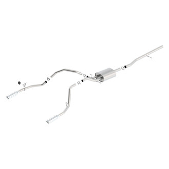 Borla® - ATAK™ Stainless Steel Cat-Back Exhaust System with Split Rear Exit