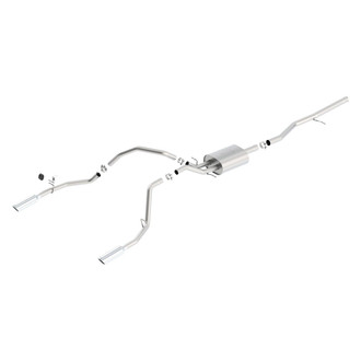 Borla® - ATAK™ Stainless Steel Cat-Back Exhaust System with Split Rear Exit