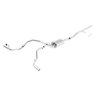 Borla® - Touring™ Stainless Steel Cat-Back Exhaust System with Split Side Exit