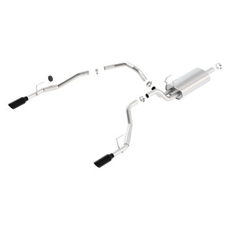 Borla® - Touring™ Stainless Steel Cat-Back Exhaust System with Split Rear Exit
