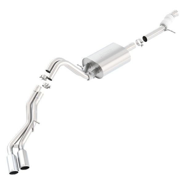Borla® - Touring™ Stainless Steel Cat-Back Exhaust System, Chevy Tahoe