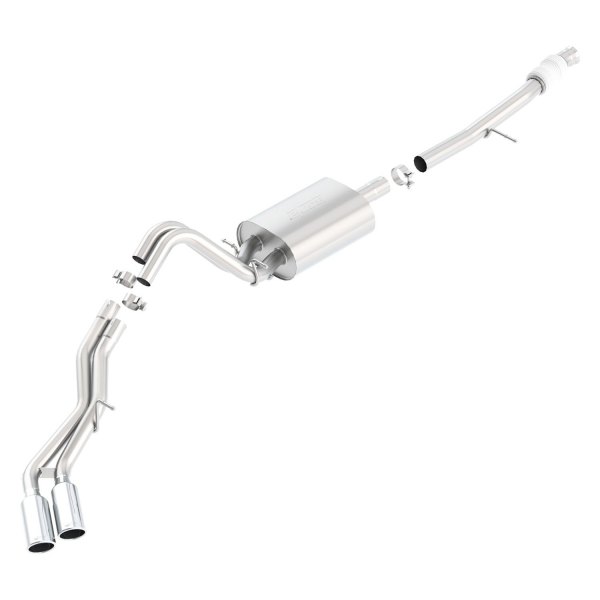 Borla® - Touring™ Stainless Steel Cat-Back Exhaust System, Chevy Suburban