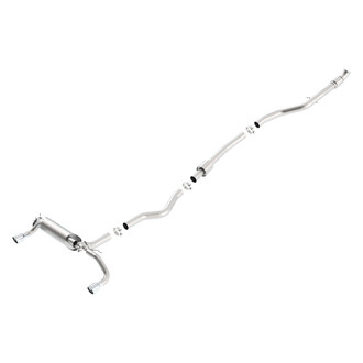 Borla® - S-Type™ Stainless Steel Cat-Back Exhaust System with Split Rear Exit