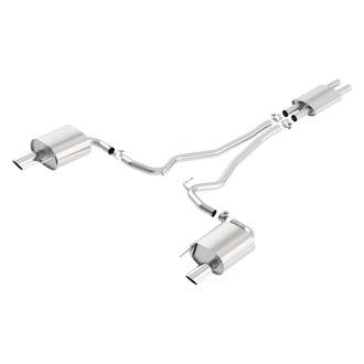 Borla® - S-Type™ Stainless Steel Cat-Back Exhaust System with Split Rear Exit