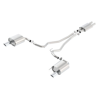 Borla® - ATAK™ Stainless Steel Cat-Back Exhaust System with Split Rear Exit