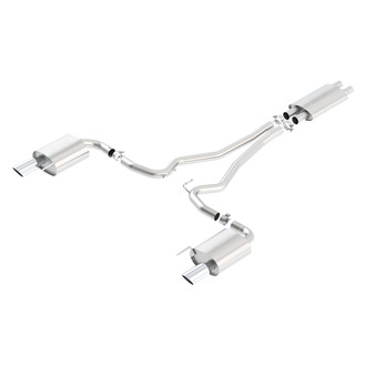Borla® - Touring™ Stainless Steel Cat-Back Exhaust System with Split Rear Exit