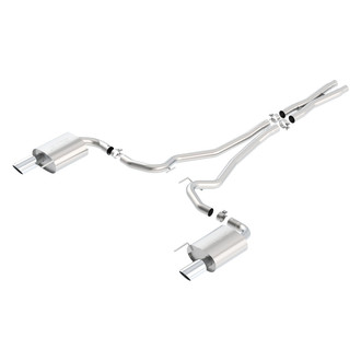 Borla® - S-Type™ Stainless Steel Cat-Back Exhaust System with Split Rear Exit