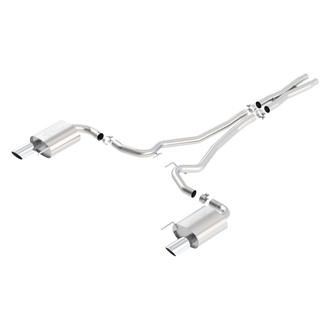 Borla® - ATAK™ Stainless Steel Cat-Back Exhaust System with Split Rear Exit