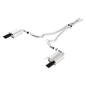 Borla® - ATAK™ Stainless Steel Cat-Back Exhaust System with Split Rear Exit