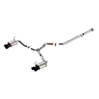 Borla® - S-Type™ 304 SS Cat-Back Exhaust System with Quad Rear Exit
