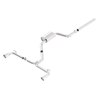 Borla® - S-Type™ Stainless Steel Cat-Back Exhaust System with Split Rear Exit