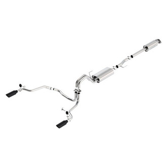 Borla® - Touring™ Stainless Steel Cat-Back Exhaust System with Split Rear Exit