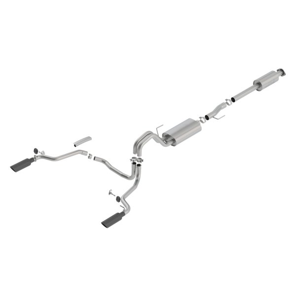 Borla® - S-Type™ Stainless Steel Cat-Back Exhaust System, Ford F-150