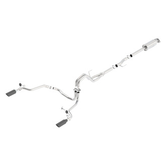 Borla® - ATAK™ Stainless Steel Cat-Back Exhaust System with Split Rear Exit