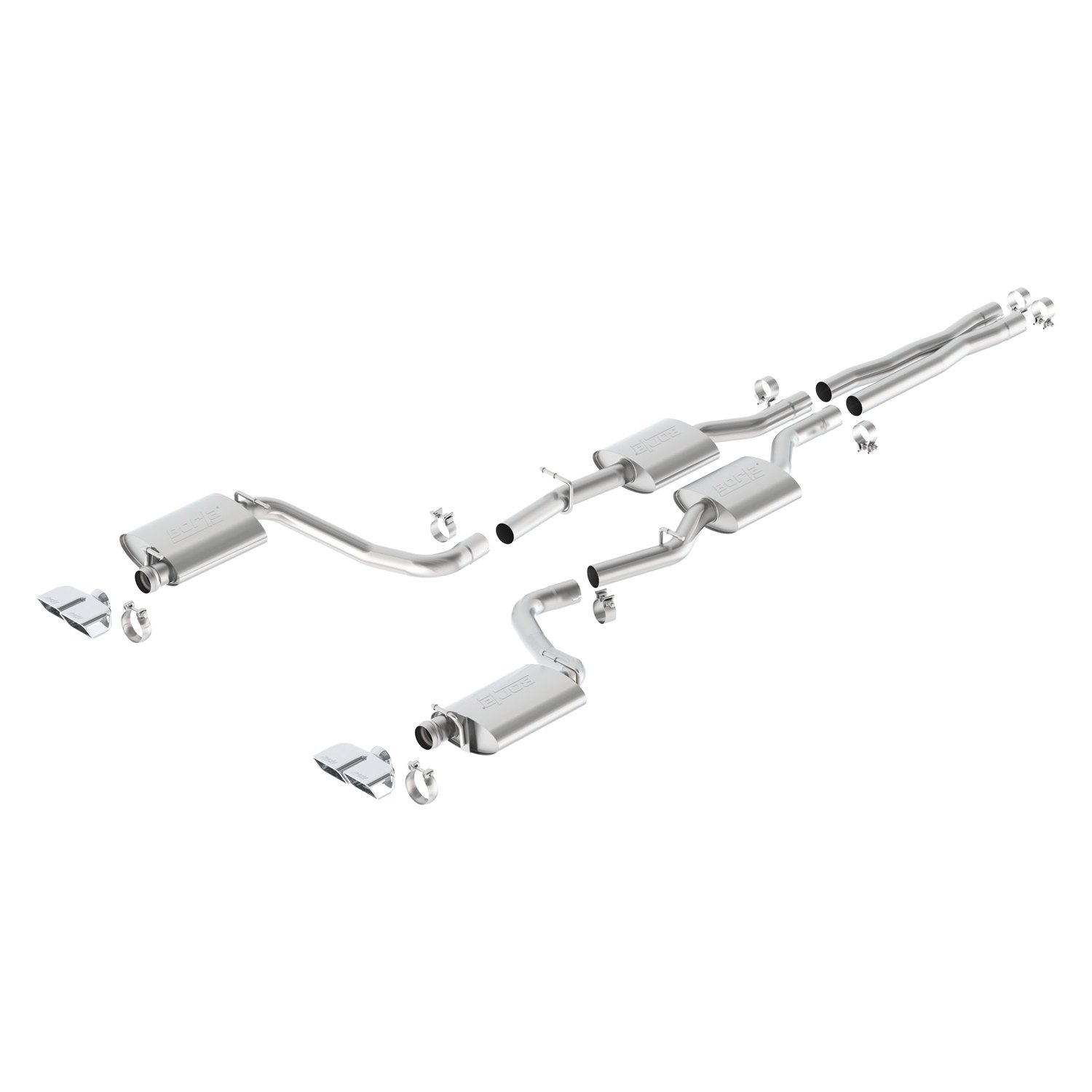 Borla® Dodge Challenger 2015 SType™ Stainless Steel CatBack Exhaust
