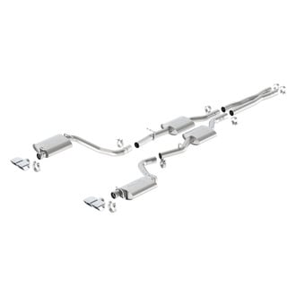 Borla® - ATAK™ Stainless Steel Cat-Back Exhaust System with Quad Rear Exit