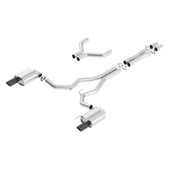 Borla® - S-Type™ Stainless Steel Cat-Back Exhaust System with Split Rear Exit
