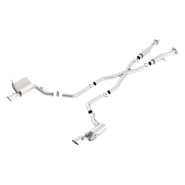 Borla® - ATAK™ Stainless Steel Cat-Back Exhaust System, Jeep Grand Cherokee