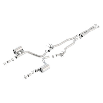 Borla® - ATAK™ Stainless Steel Cat-Back Exhaust System with Split Rear Exit