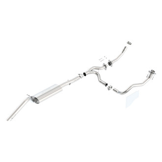 Borla® - S-Type™ Stainless Steel Cat-Back Exhaust System with Single Rear Exit