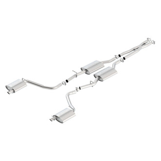Borla® - ATAK™ Stainless Steel Cat-Back Exhaust System with Split Rear Exit