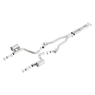 Borla® - ATAK™ Stainless Steel Cat-Back Exhaust System with Split Rear Exit
