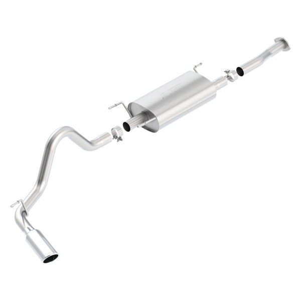 Borla® - S-Type™ Stainless Steel Cat-Back Exhaust System, Toyota Tacoma