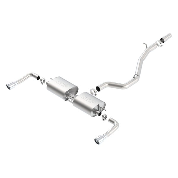 Borla® - S-Type™ Stainless Steel Cat-Back Exhaust System, Audi A3