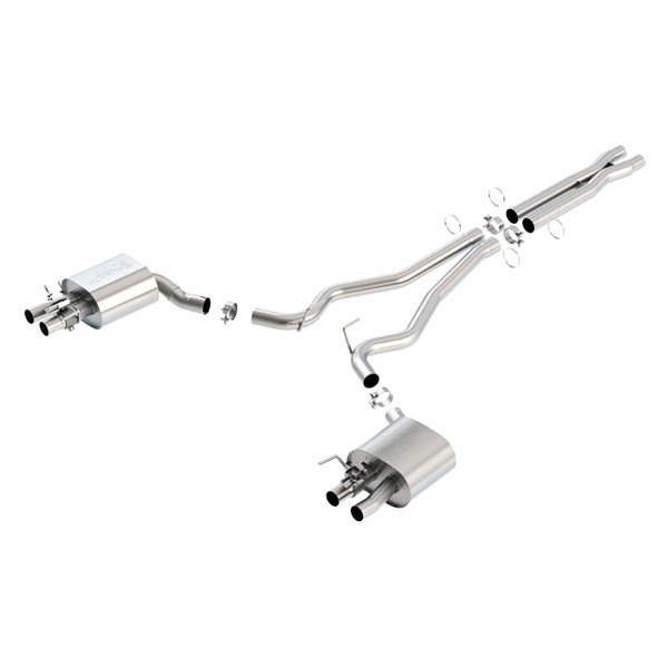 Borla® - ATAK™ Stainless Steel Cat-Back Exhaust System, Ford Mustang