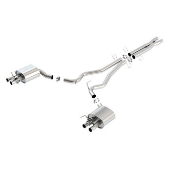 Borla® - ATAK™ Stainless Steel Cat-Back Exhaust System with Quad Rear Exit