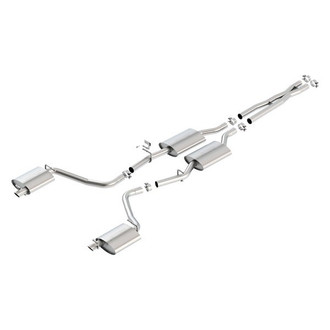 Borla® - S-Type™ Stainless Steel Cat-Back Exhaust System with Split Rear Exit