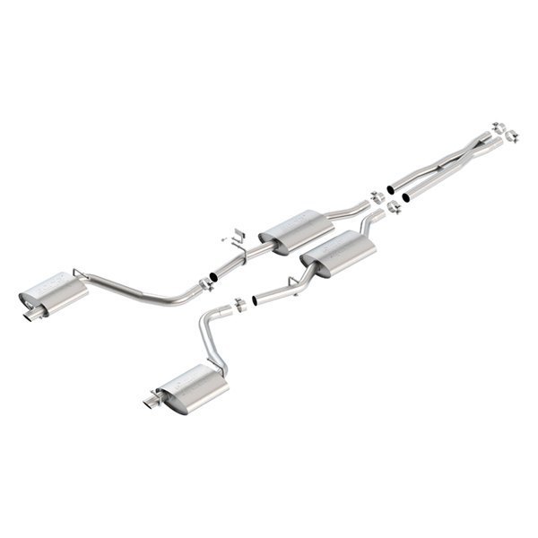 Borla® - ATAK™ Stainless Steel Cat-Back Exhaust System, Dodge Charger
