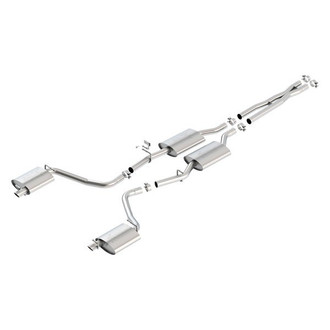 Borla® - ATAK™ Stainless Steel Cat-Back Exhaust System with Split Rear Exit