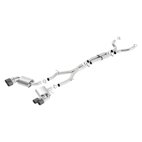 Borla® - S-Type™ Stainless Steel Cat-Back Exhaust System, Chevy Camaro