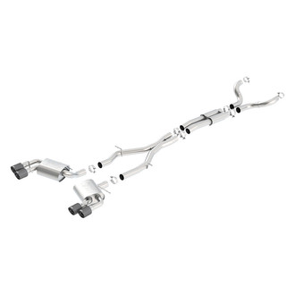 Borla® - ATAK™ Stainless Steel Cat-Back Exhaust System with Quad Rear Exit