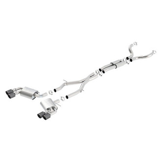 Borla® - ATAK™ Stainless Steel Cat-Back Exhaust System with Quad Rear Exit